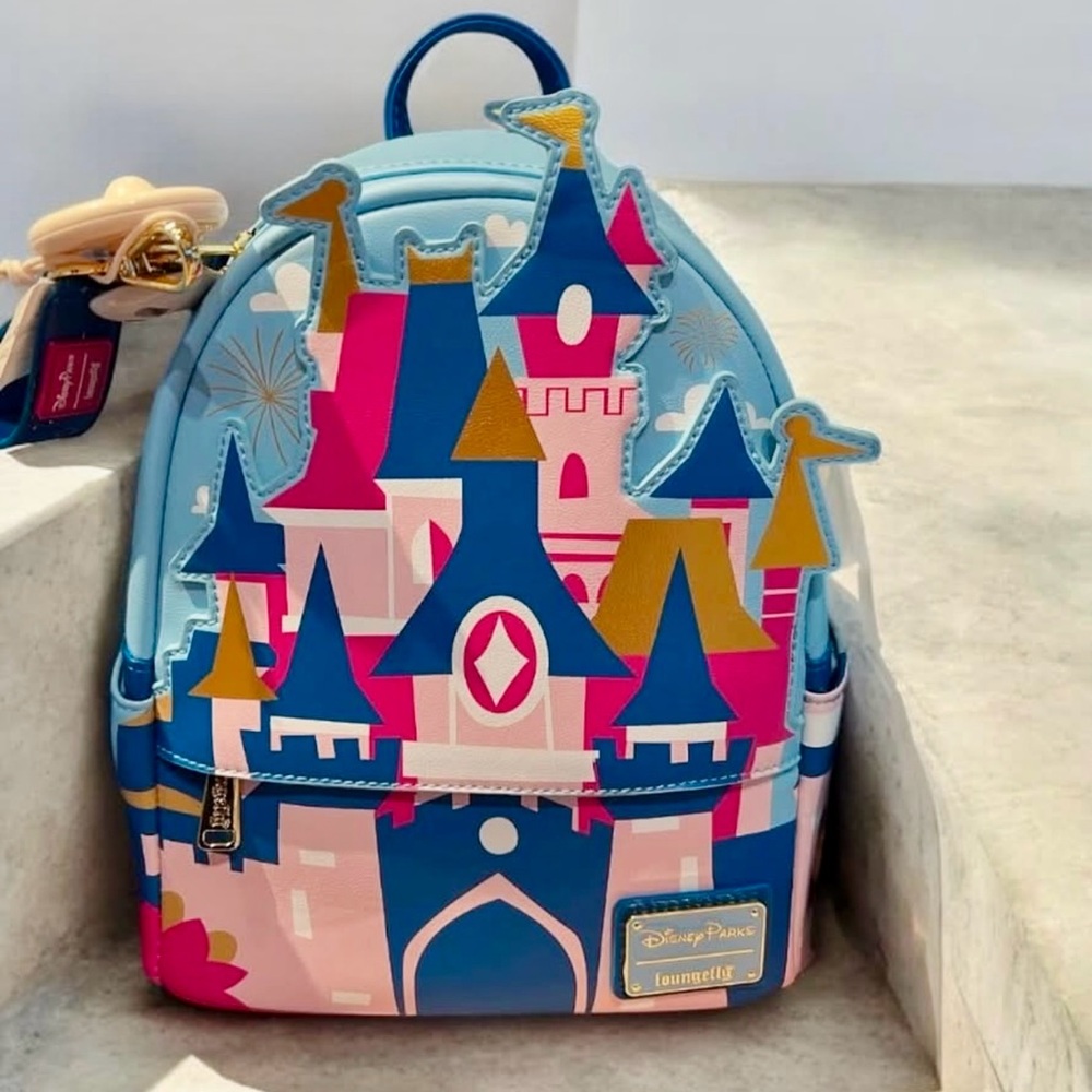 Disney Castle Loungefly  Backpack